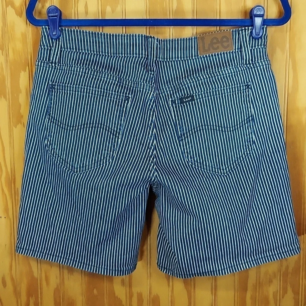Lee pin stripe shorts